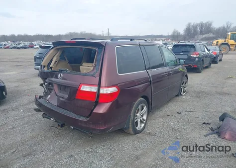 2007 Honda Odyssey Ex-L из США, поврежденный, VIN 5FNRL38727B412322